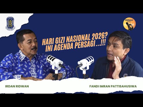 Hari Gizi Nasional 2026?? Ini Agenda PERSAGI Kabupaten Ponorogo!!! | PERSAGI Kabupaten Ponorogo PODCAST Eps. 16
